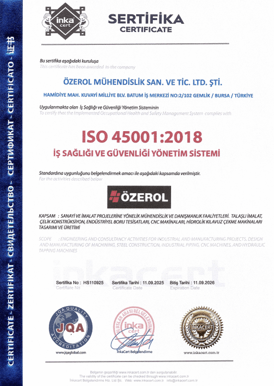 ISO 45001:2018