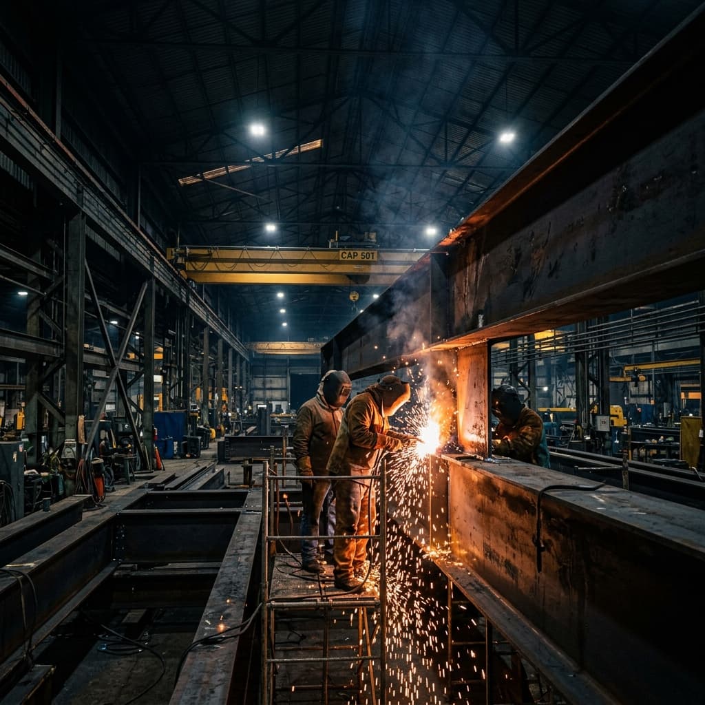 Çelik Konstrüksiyon İmalatı