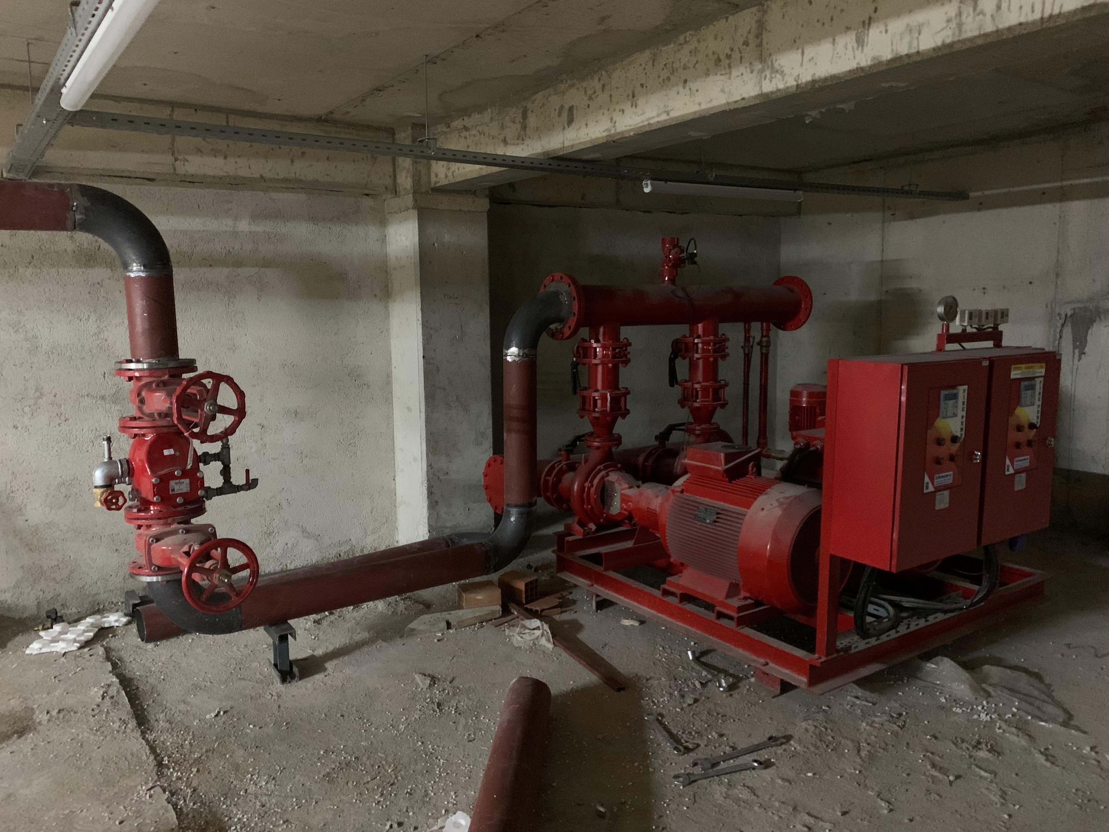 Fire Protection Main Line Installation